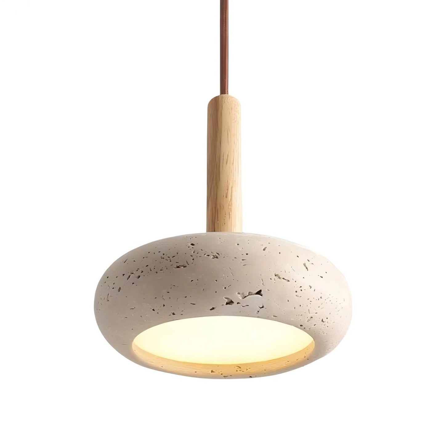 Minimalist Copper Frosted Glass Pendant Lamp – Soft Bedroom Lighting 2