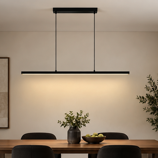 Minimalist Linear Scandi Pendant Light