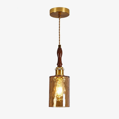 Minimalist Retro Glass Pendant Light 0