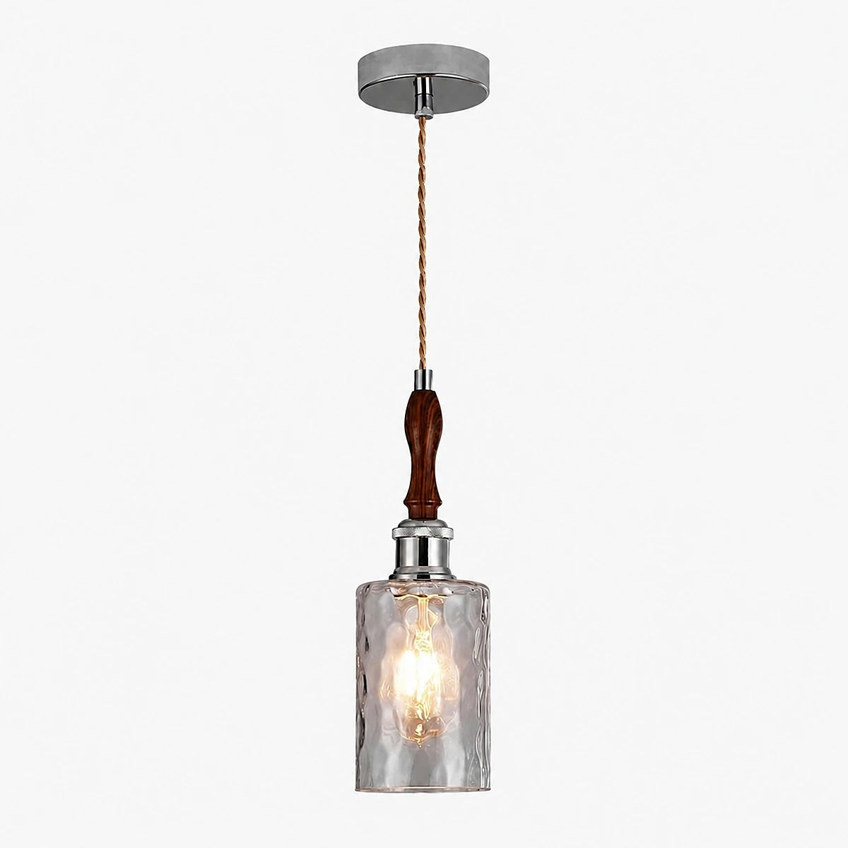 Minimalist Retro Glass Pendant Light 5