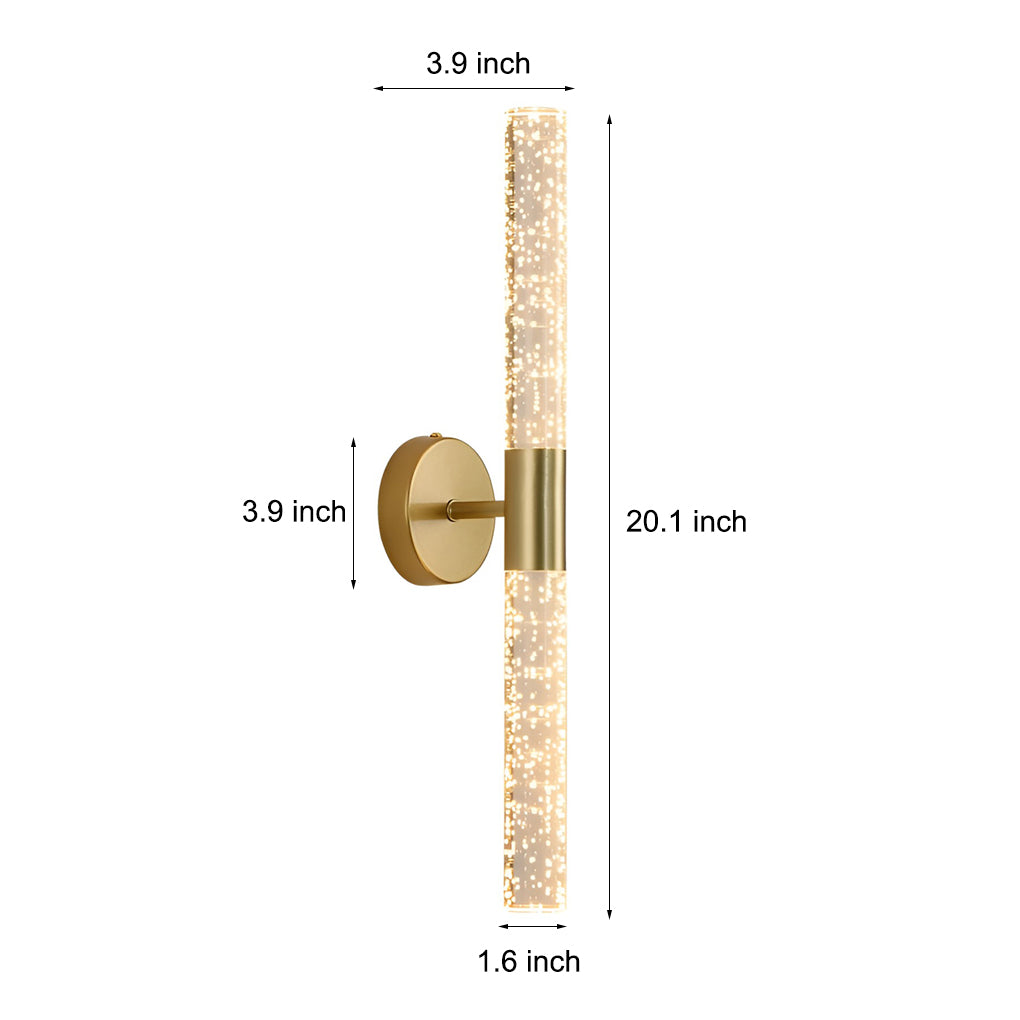 Minimalist Strip LED Nordic Wall Lamp Wall Sconce Lighting Wall Light Fixture 5