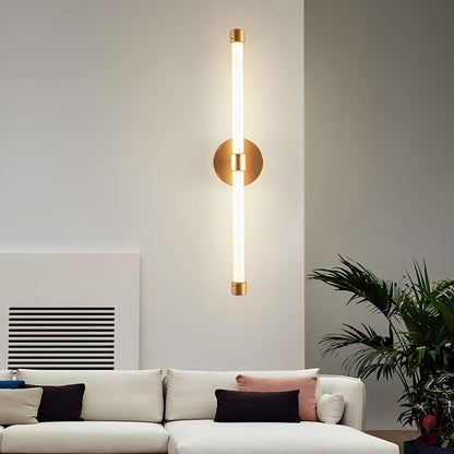 Minimalist Strip Three Step Dimming LED Modern Wall Sconce Lighting 1