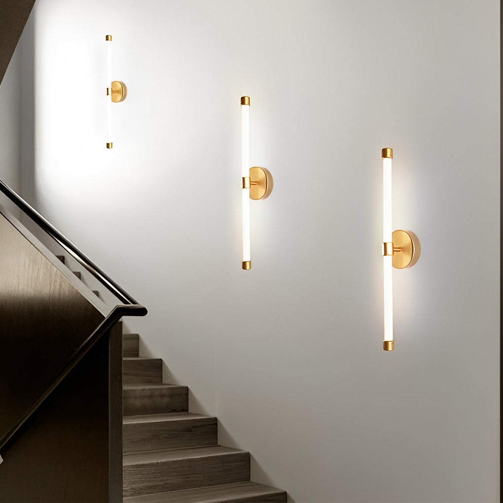 Minimalist Strip Three Step Dimming LED Modern Wall Sconce Lighting 2