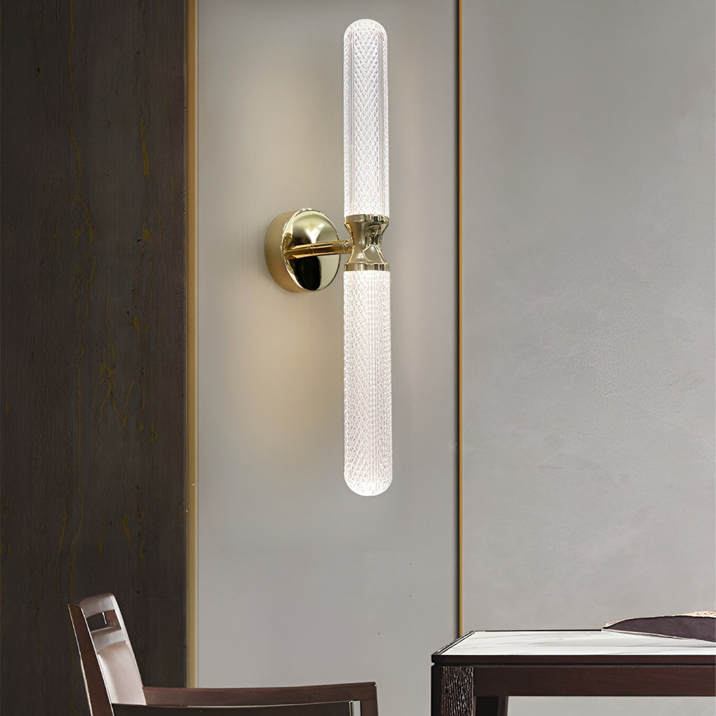 Minimalist Strip Three Step Dimming Light LED Modern Wall Sconces Lighting 4