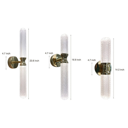 Minimalist Strip Three Step Dimming Light LED Modern Wall Sconces Lighting 6
