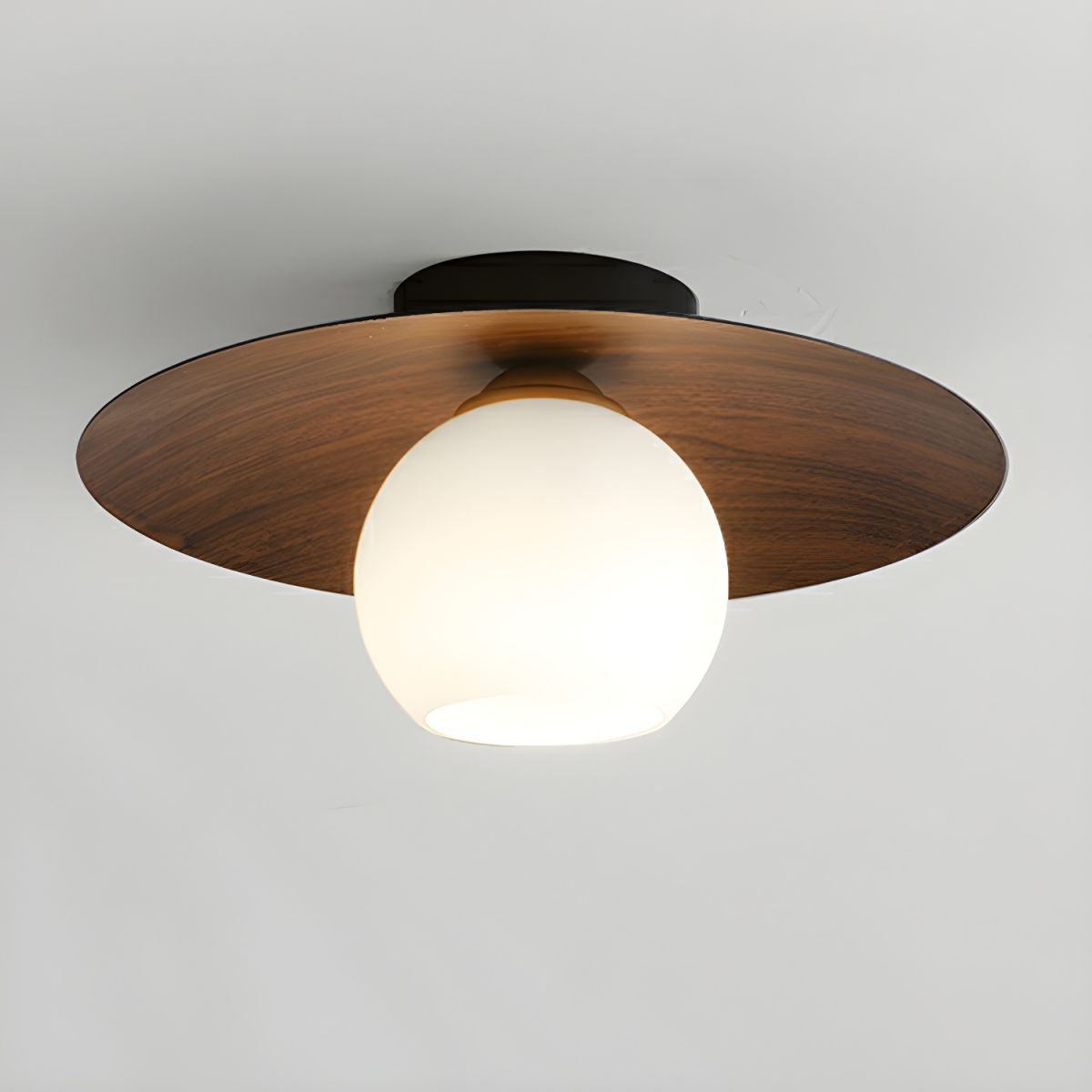 Minimalist Wabi-Sabi Single Light Ceiling Lamp 0