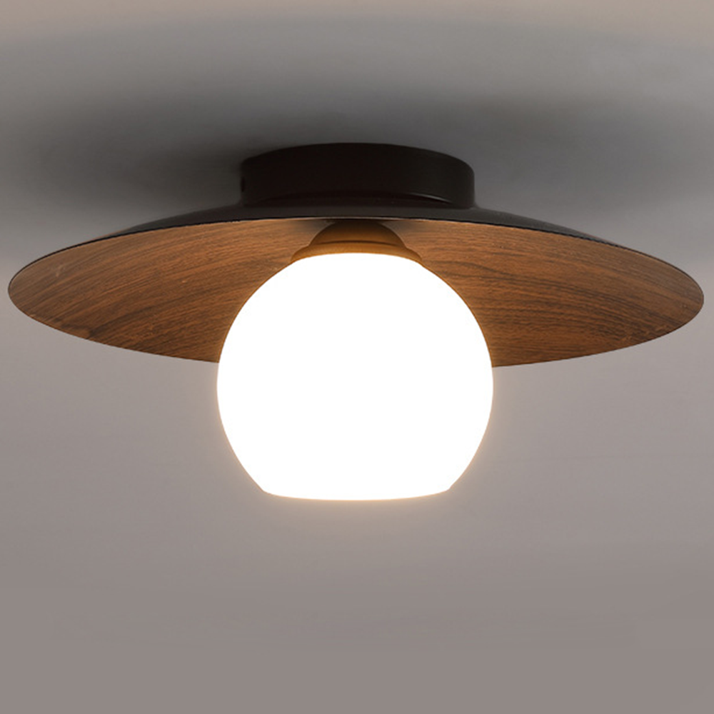 Minimalist Wabi-Sabi Single Light Ceiling Lamp 4