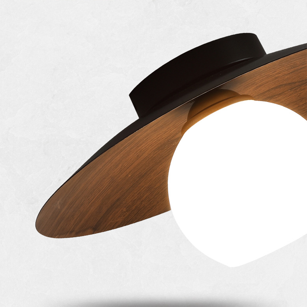 Minimalist Wabi-Sabi Single Light Ceiling Lamp 5