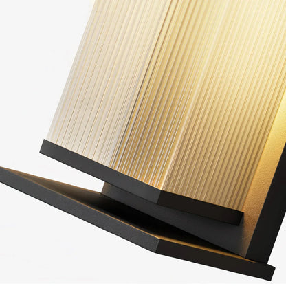 RoyaleGlow Modern Outdoor Wall Sconce - Stainless Steel & Acrylic Weatherproof Light
