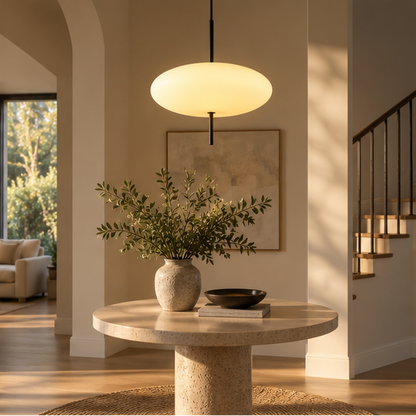 Royelux Modern Disc Pendant Light Fixture For Dining Room