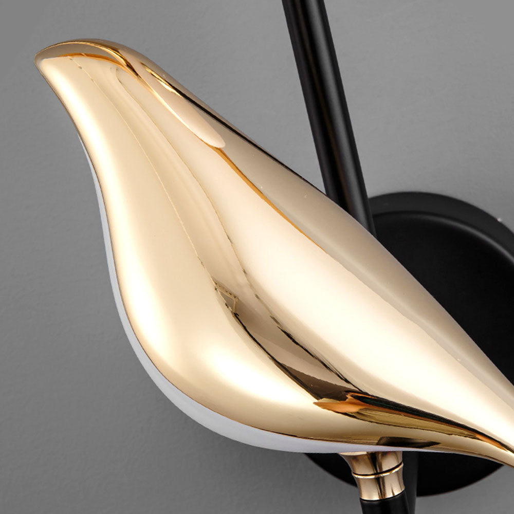 Royallure LED Wall Light - Elegant Bird Design for Modern Indoor Spaces - Single Head-D18*H21cm / Neutral Light