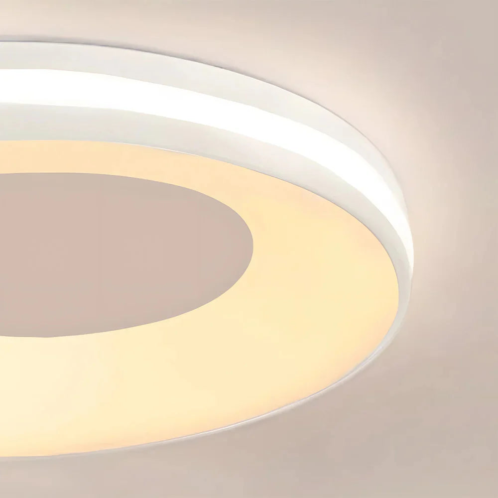 RoyaleGlow Modern LED Flush Mount Ceiling Light for Bedroom, Living Room
