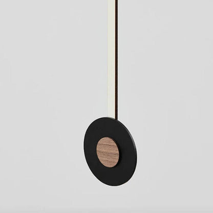 RoyaleGlow Modern Arch Pendulum Wall Clock - Wavy Design Acrylic & Metal for Home Decor-Royale Basic