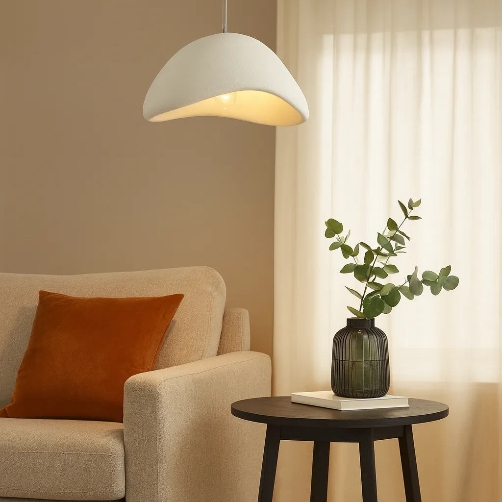 Modern Boho Wabi Sabi Resin Chandelier 4