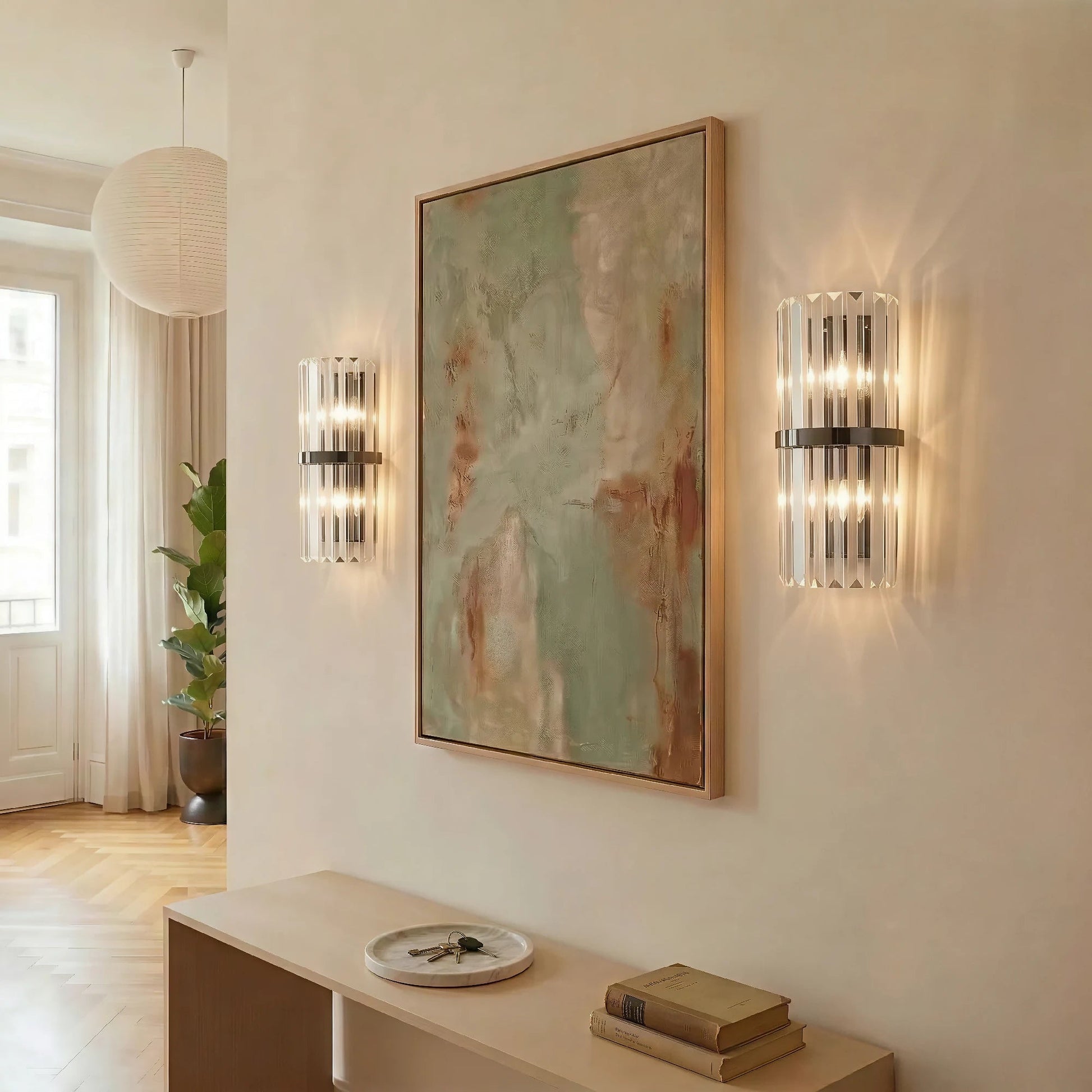 Modern Chic Stainless Steel Luxurious Wall Light 3