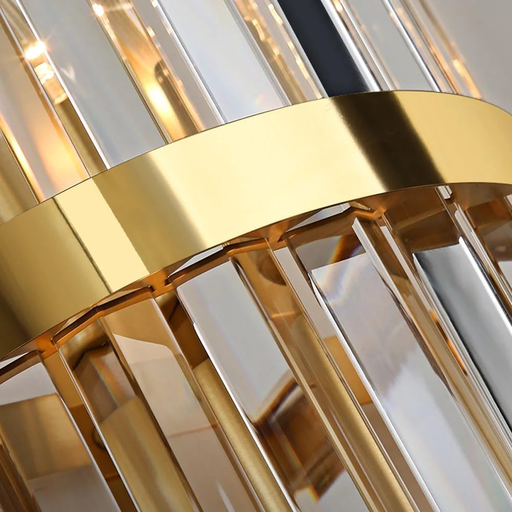Modern Chic Stainless Steel Luxurious Wall Light 4