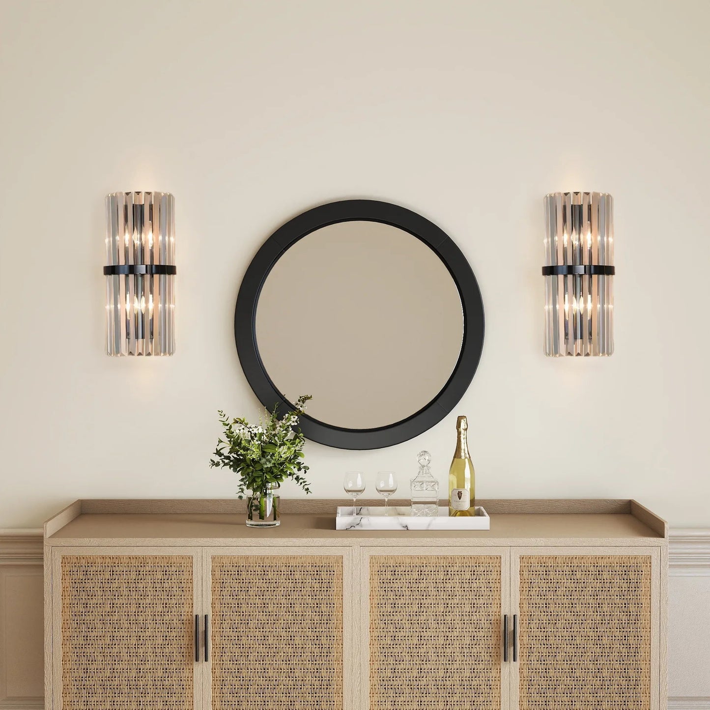 Modern Chic Stainless Steel Luxurious Wall Light 6