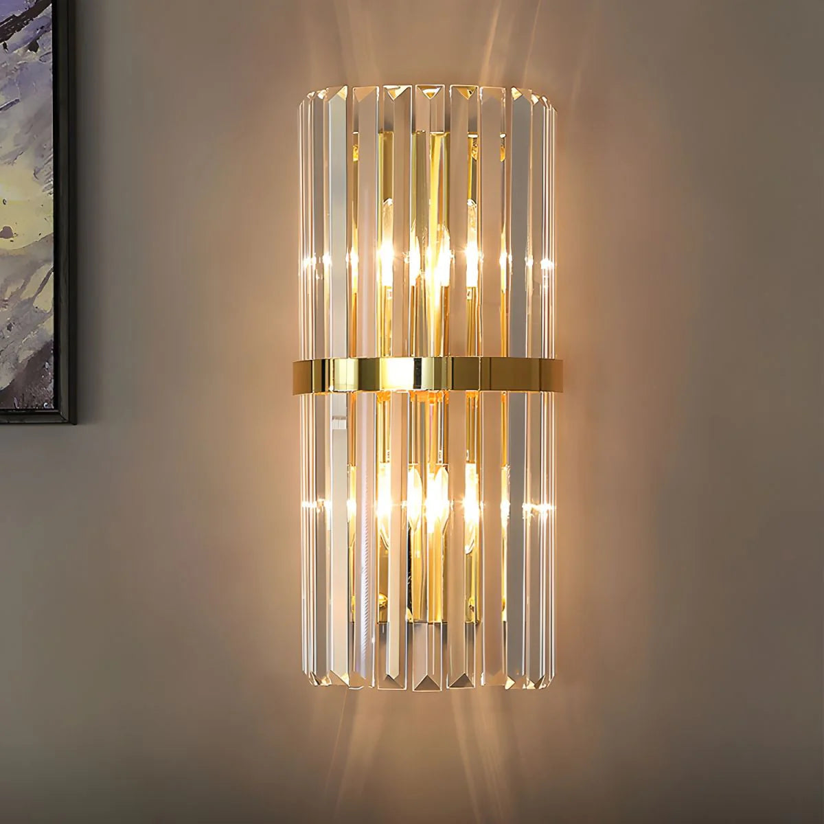 Modern Chic Stainless Steel Luxurious Wall Light 9