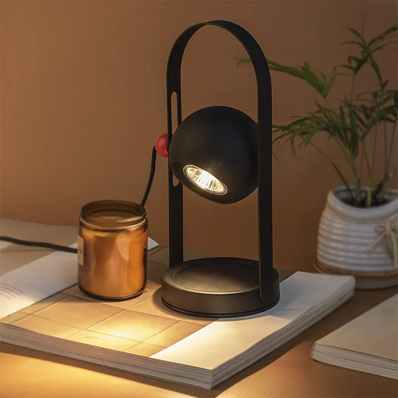 Modern Design Black Dimmable Candle Warmer 2