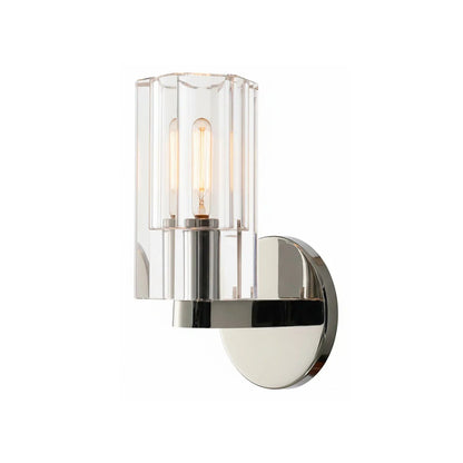 Modern Fluted Crystal Wall Sconce 2