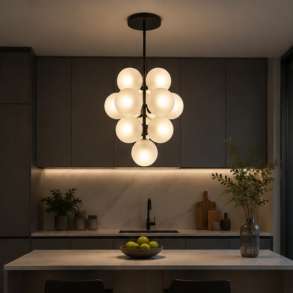  Modern Glass Grape Chandelier | Modern