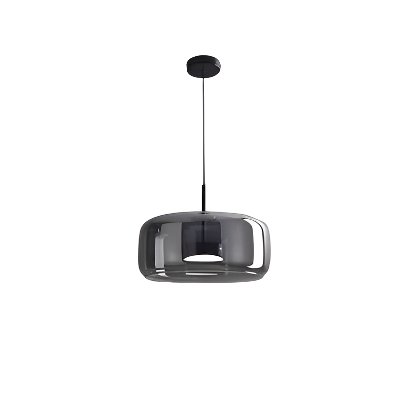 Modern Glass Pendant Light with Adjustable Cord – Black Hanging Lights for Kitchen 10