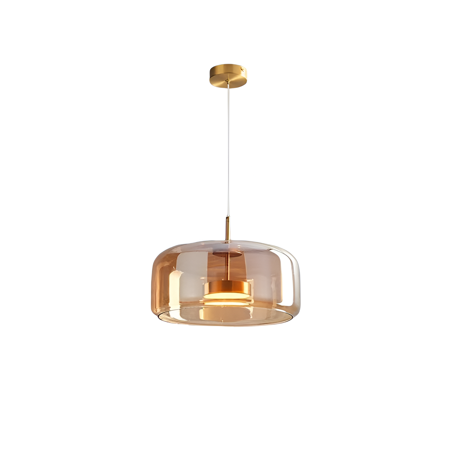 Modern Glass Pendant Light with Adjustable Cord – Black Hanging Lights for Kitchen 13