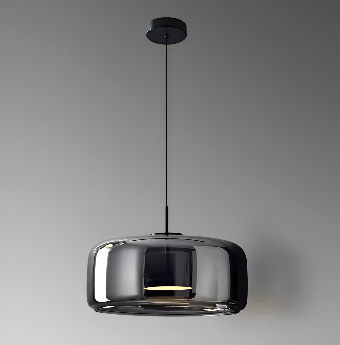 Modern Glass Pendant Light with Adjustable Cord – Black Hanging Lights for Kitchen 5