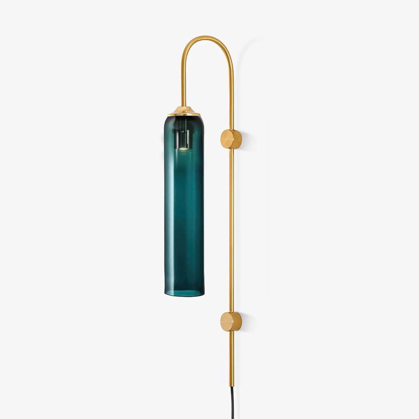 Modern Glass Plug-In Wall Lamp 0