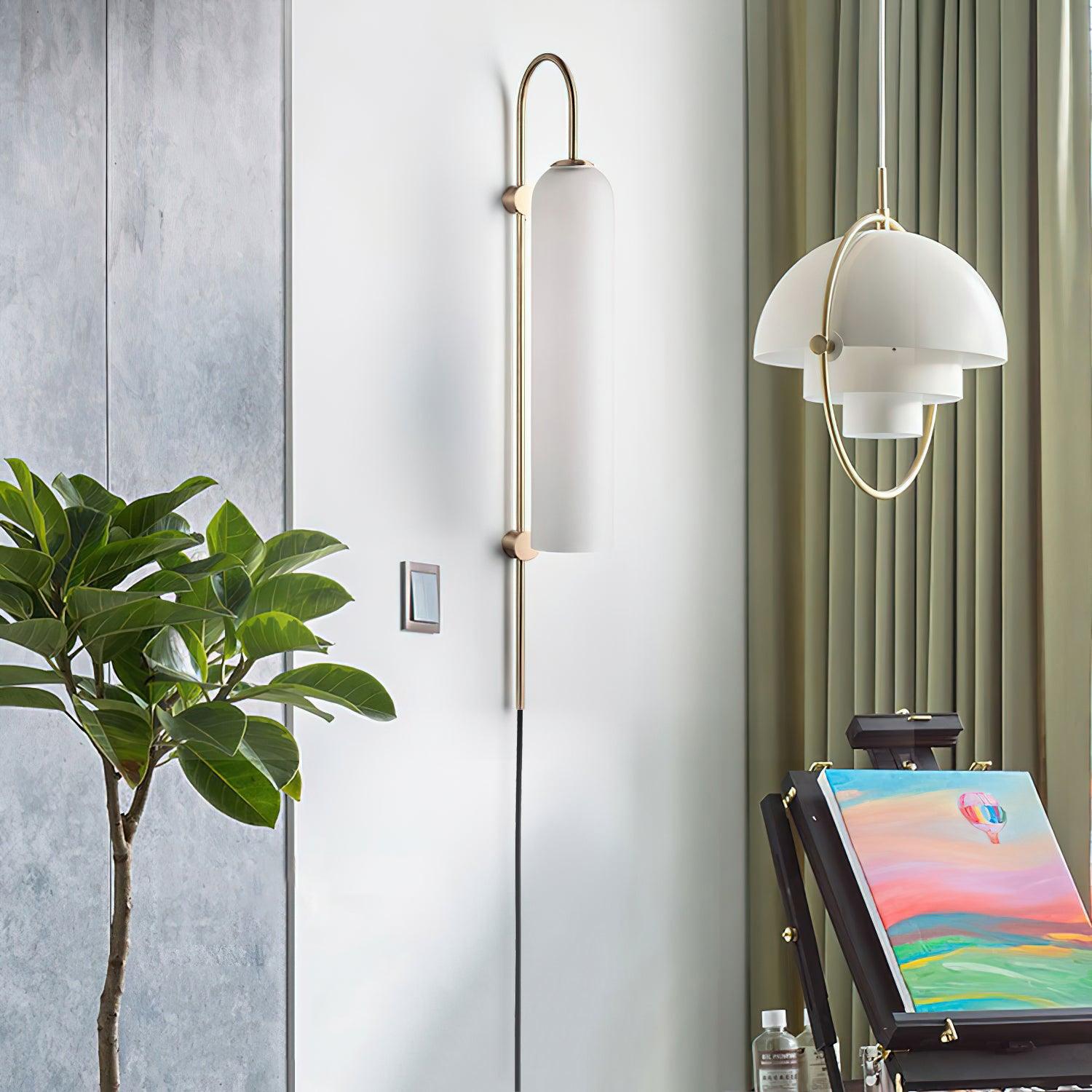 Modern Glass Plug-In Wall Lamp 8