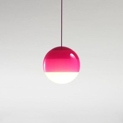 LuxRoyale Gradient Glass Pendant Light, Dual Color Temperatures Kitchen Island