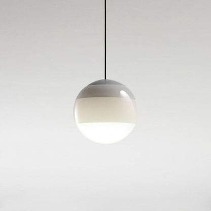 LuxRoyale Gradient Glass Pendant Light, Dual Color Temperatures Kitchen Island