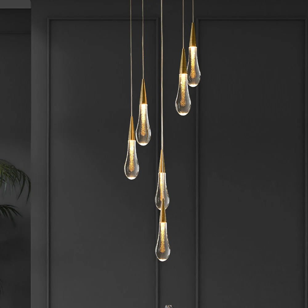 Modern LED Droplet Pendant Light 1