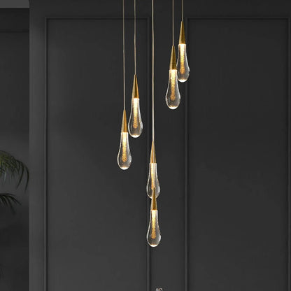 Modern LED Droplet Pendant Light 1