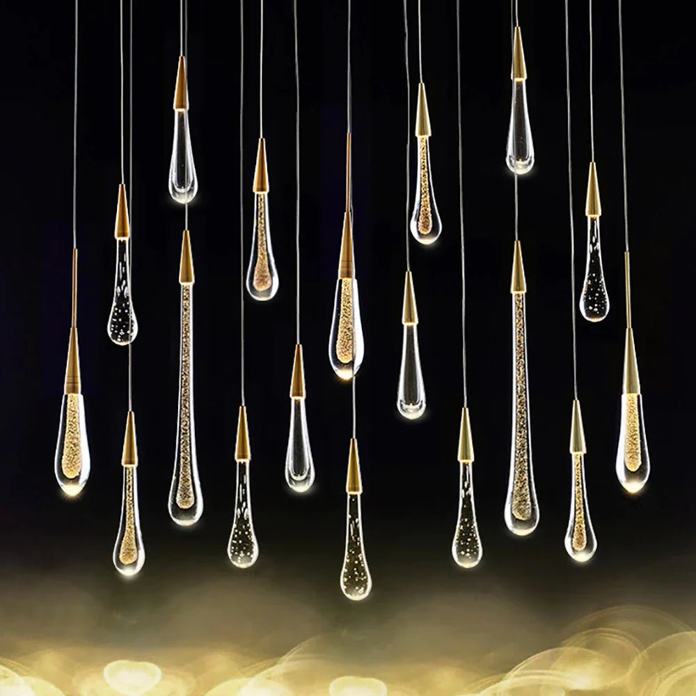 Modern LED Droplet Pendant Light 2