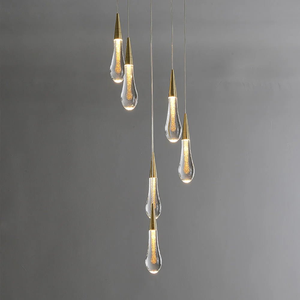 Modern LED Droplet Pendant Light 3