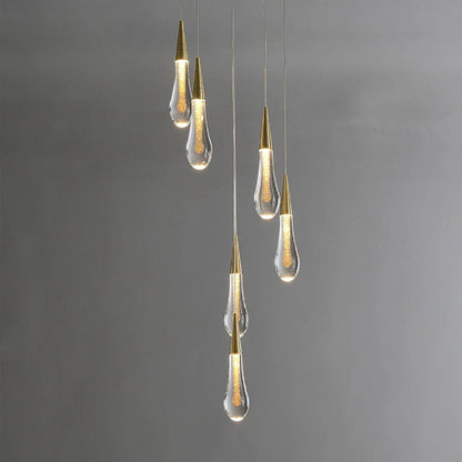Modern LED Droplet Pendant Light 3