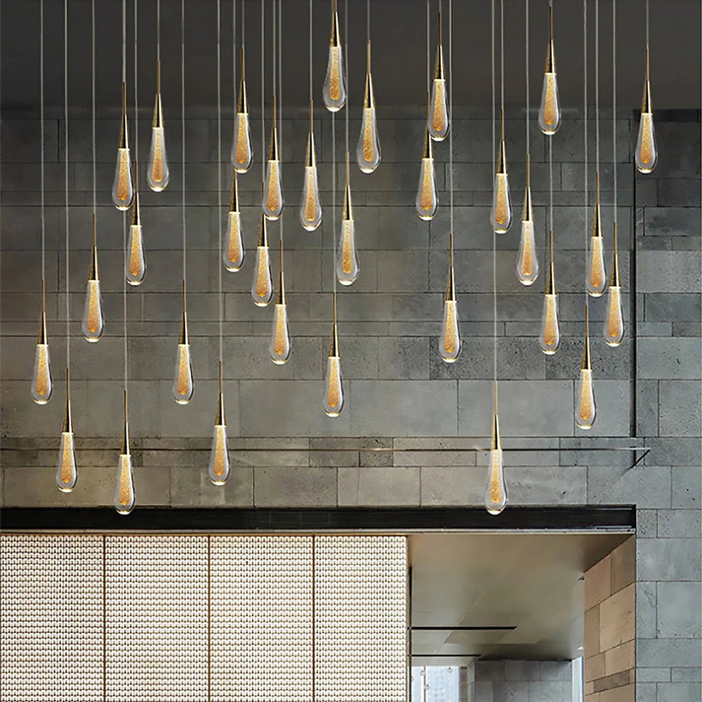 Modern LED Droplet Pendant Light 6