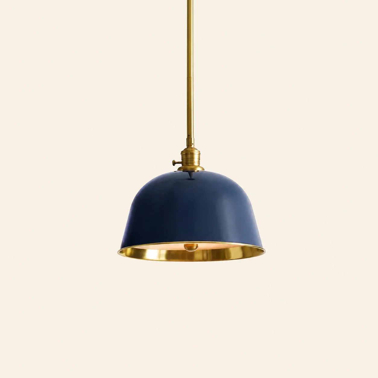Modern Metal Color Diffuser Bell Pole Pendant Light 9