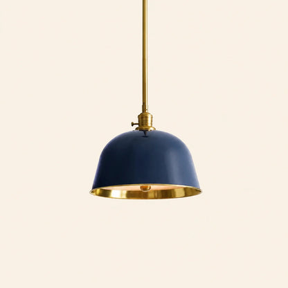 Modern Metal Color Diffuser Bell Pole Pendant Light 9