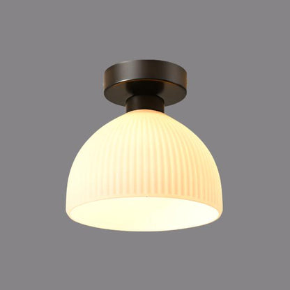 Modern Milky White Glass Ceiling Light 10