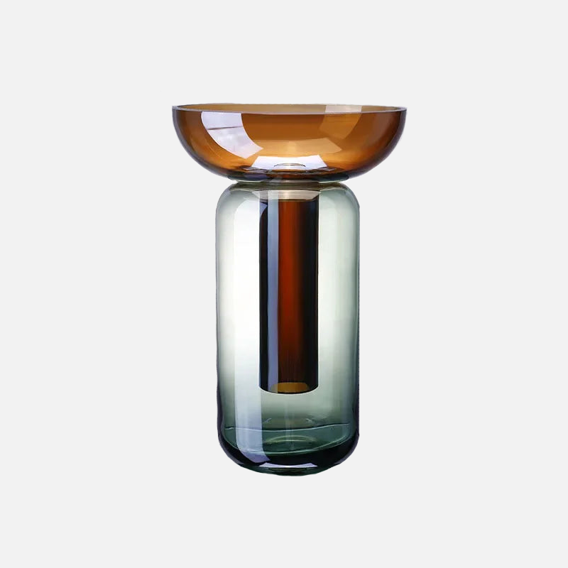 Modern Minimal Vessel Glass Vase 0