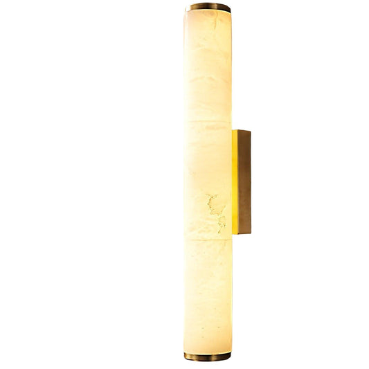 LuxRoyale Spanish Marble Copper Wall Sconce - Modern & Minimalist Wall Light