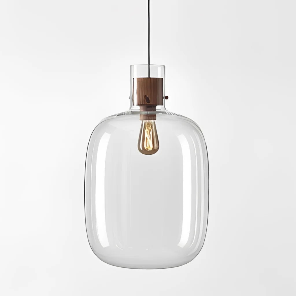 Modern Nordic Glass Globe Pendant Light 10