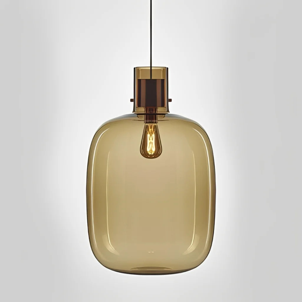 Modern Nordic Glass Globe Pendant Light 12
