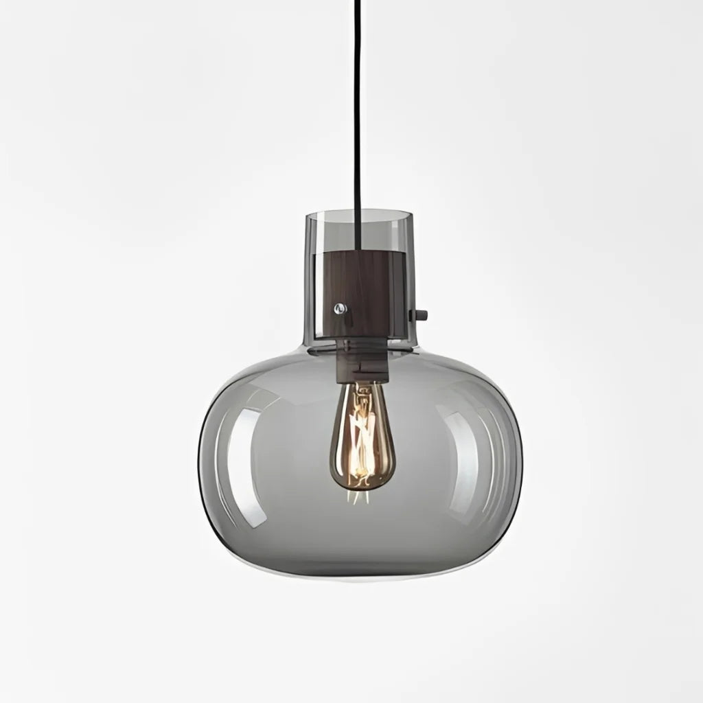 Modern Nordic Glass Globe Pendant Light 9