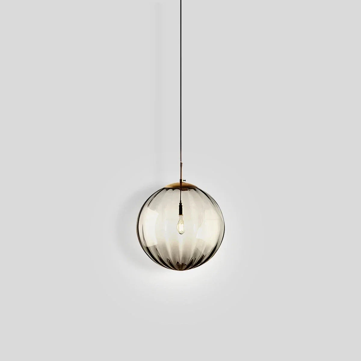 Luxora Nordic Water Pattern Glass Pendant Light with Warm Diffused Glow