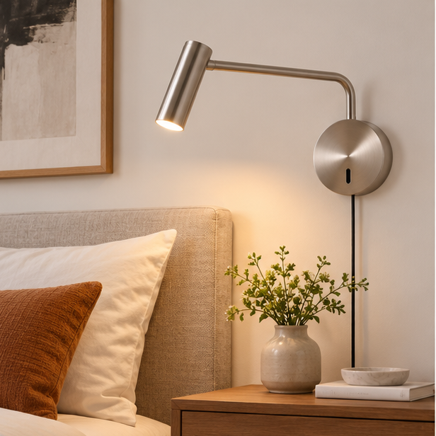Fashion Modern Reading Plug In Wall Lamp