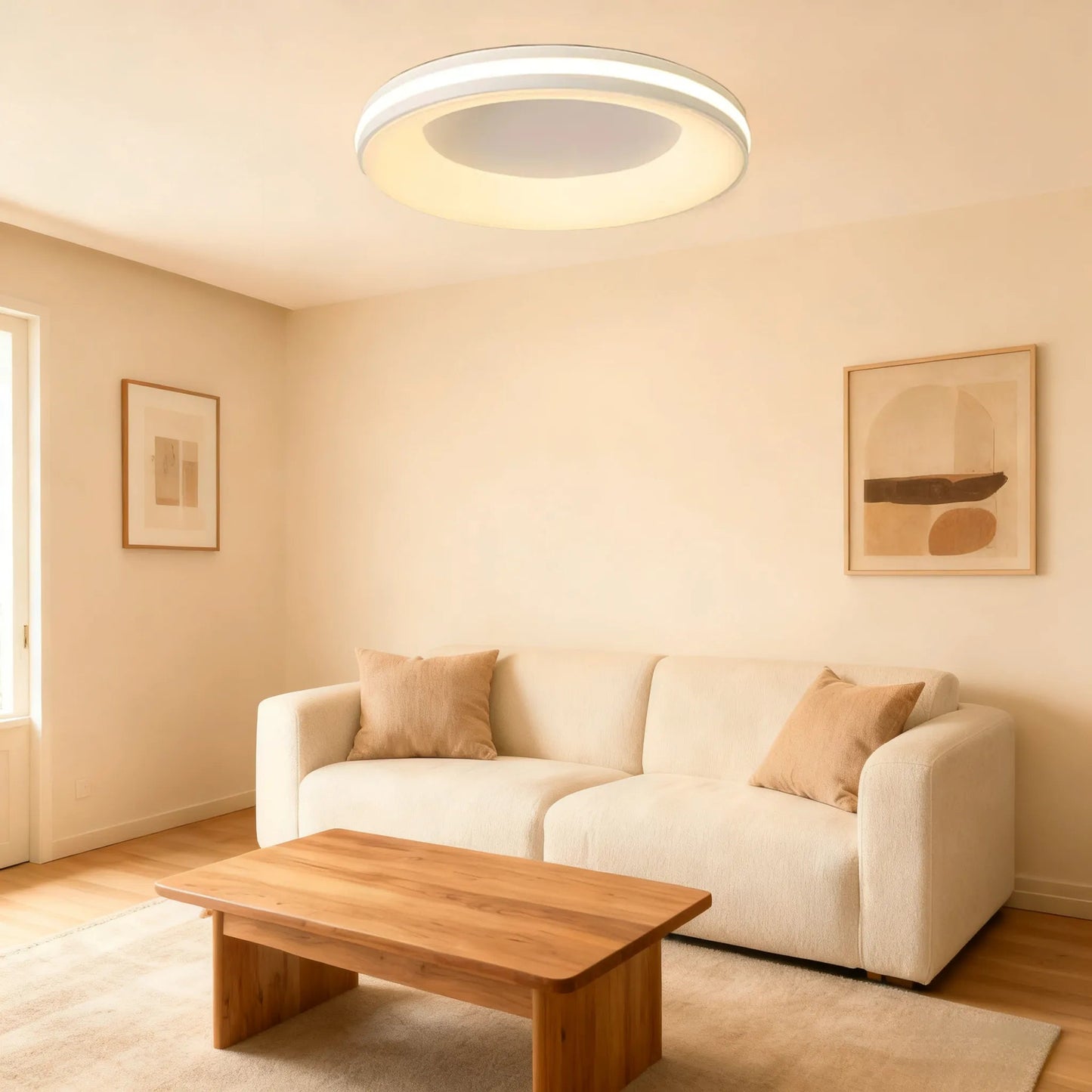 Modern Simplistic Circle Ceiling Light 4