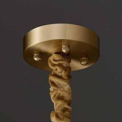 Modern Tabitha Alabaster Chandelier 7